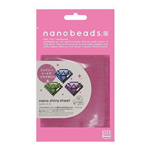 Kawada Nano Beads Nano Shiny Sheet Perler Beads Kit- Japan Figure Store - #1 Bring To You The Best Japanese Goods