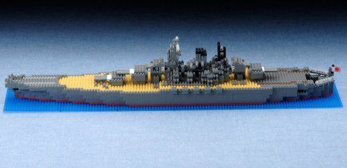 Kawada Nano-block Battleship Yamato- Japan Figure Store - #1 Bring To You The Best Japanese Goods