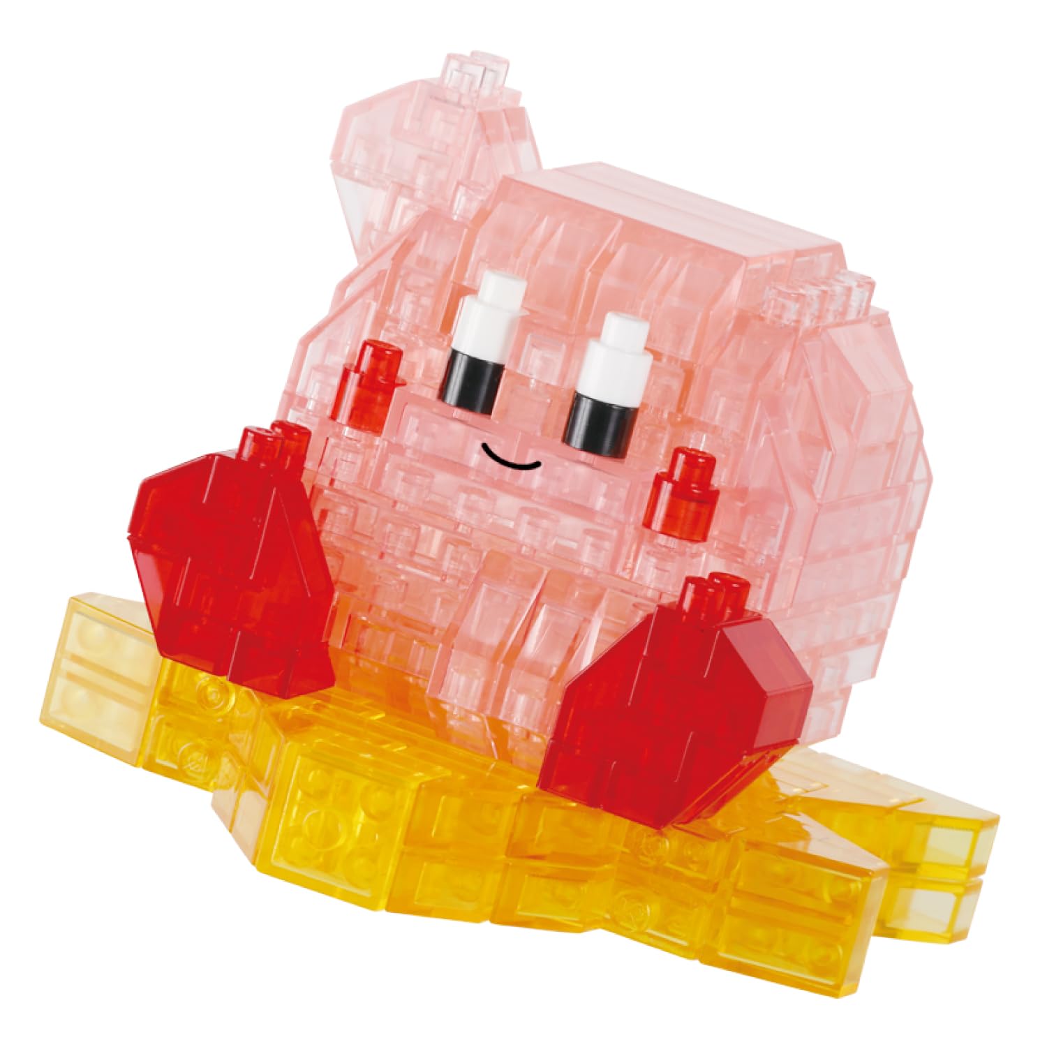 Kawada Nanoblock Kirby's Dream Land Clear Version 220Pcs 12+ NBCC_160- Japan Figure Store - #1 Bring To You The Best Japanese Goods