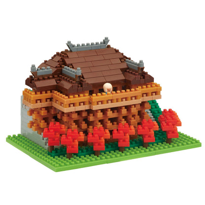 KAWADA Nbh194 Nanoblock Kiyomizudera Temple- Japan Figure Store - #1 Bring To You The Best Japanese Goods