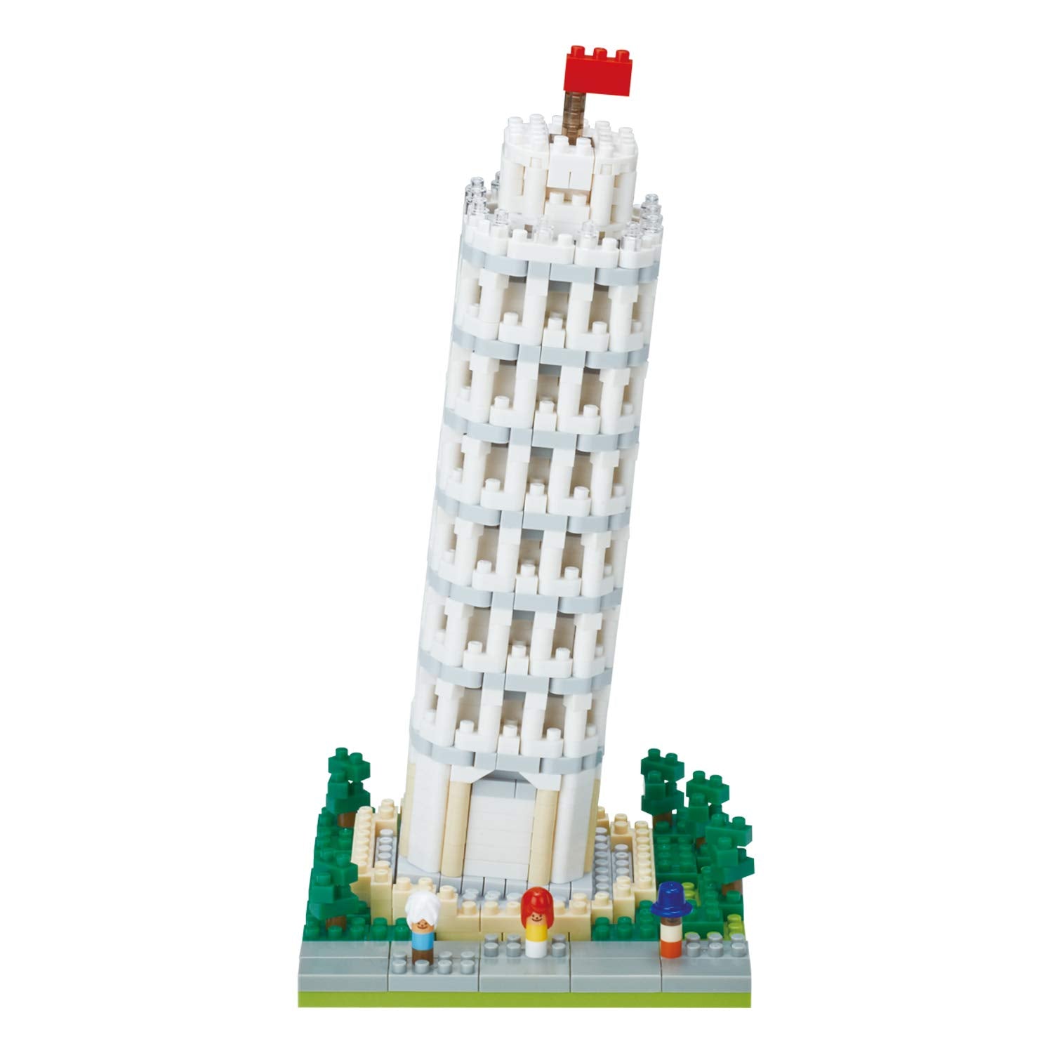 KAWADA Nbh_199 Nanoblock The Leaning Tower Of Pisa- Japan Figure Store - #1 Bring To You The Best Japanese Goods