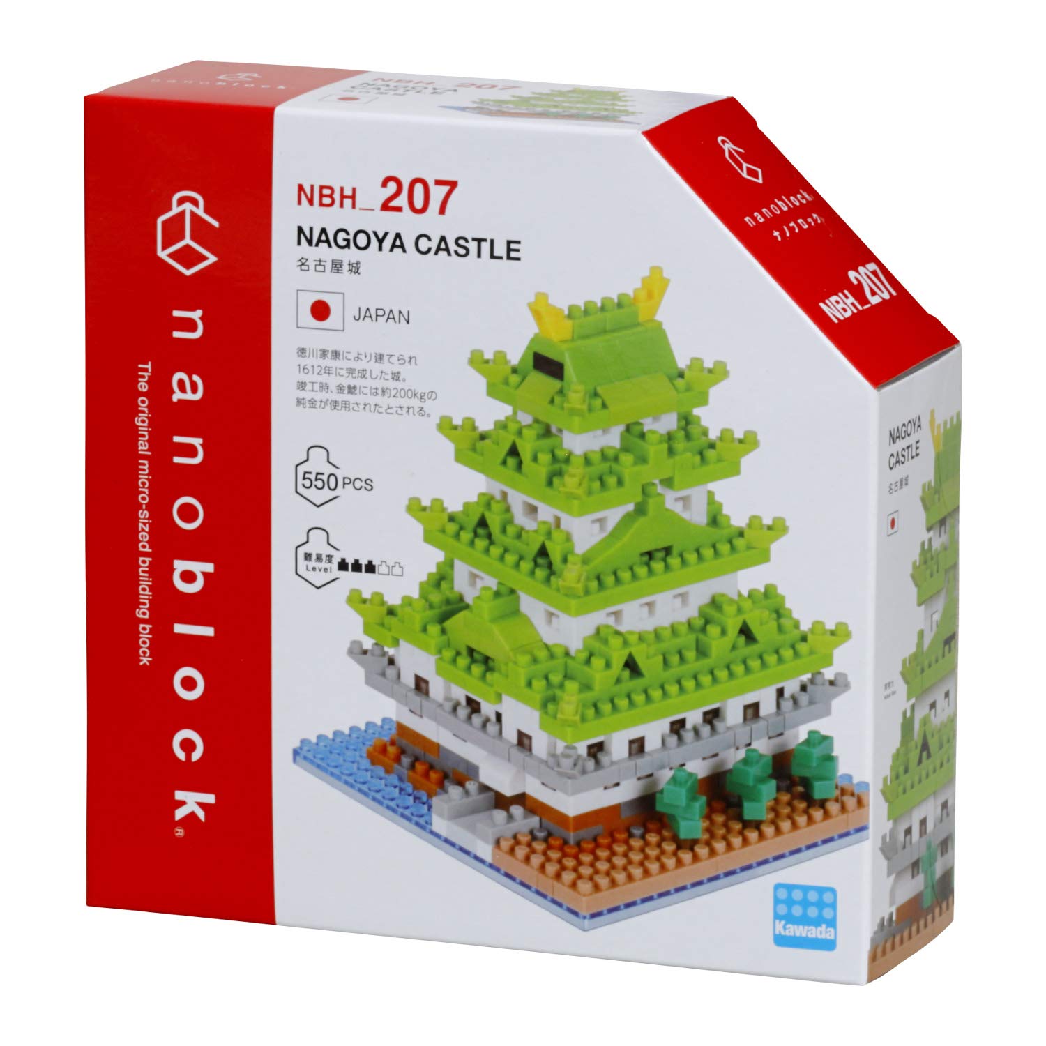 KAWADA Nanoblock Nagoya Castle- Japan Figure Store - #1 Bring To You The Best Japanese Goods