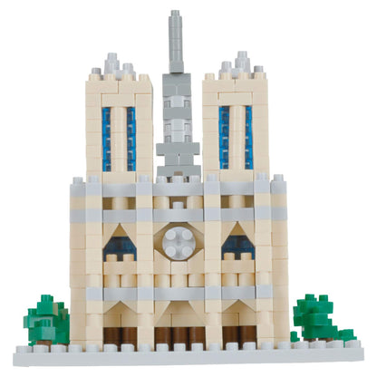 KAWADA Nanoblock Notre Dame Cathedral- Japan Figure Store - #1 Bring To You The Best Japanese Goods