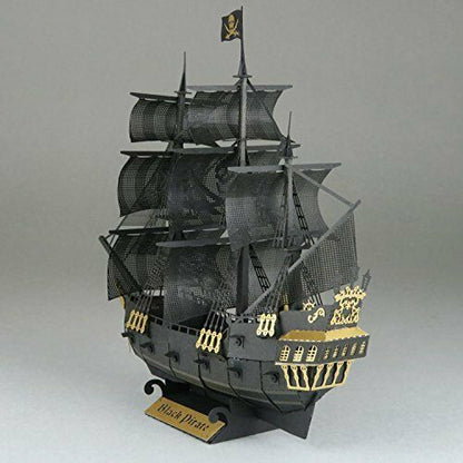 Kawada Pn124 Papernano Pirate Ship Paper Craft Model- Japan Figure Store - #1 Bring To You The Best Japanese Goods