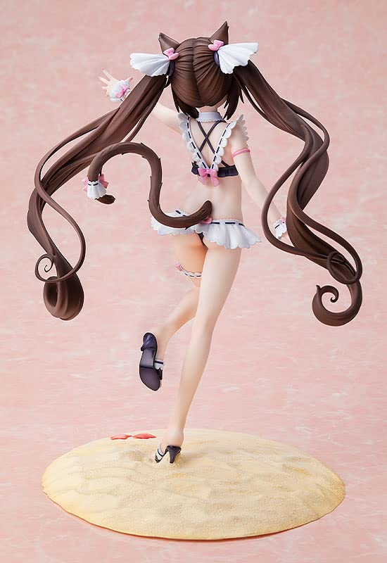 Kdcolle Nekopara Chocolat Maid Swimsuit Ver. 1/7 Scale Plastic Painted Complete Figure Kk14051- Japan Figure Store - #1 Bring To You The Best Japanese Goods