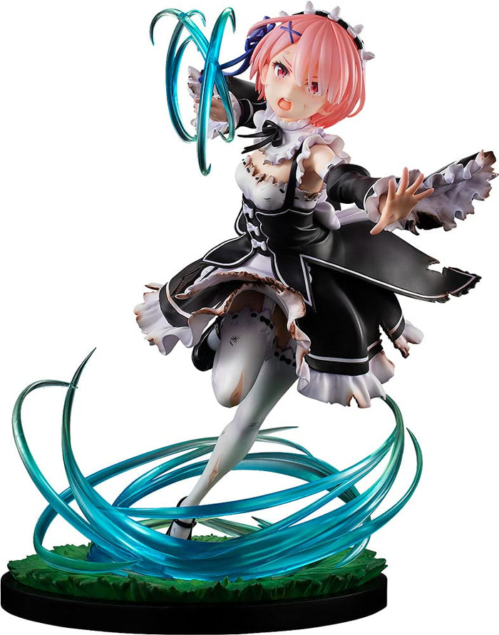 Kdcolle Re Life In A Different World From Zero Ram Roswaal Battle Ver. 1/7 Scale Pvc Abs Pre-Painted Complete Figure Kk34751- Japan Figure Store - #1 Bring To You The Best Japanese Goods