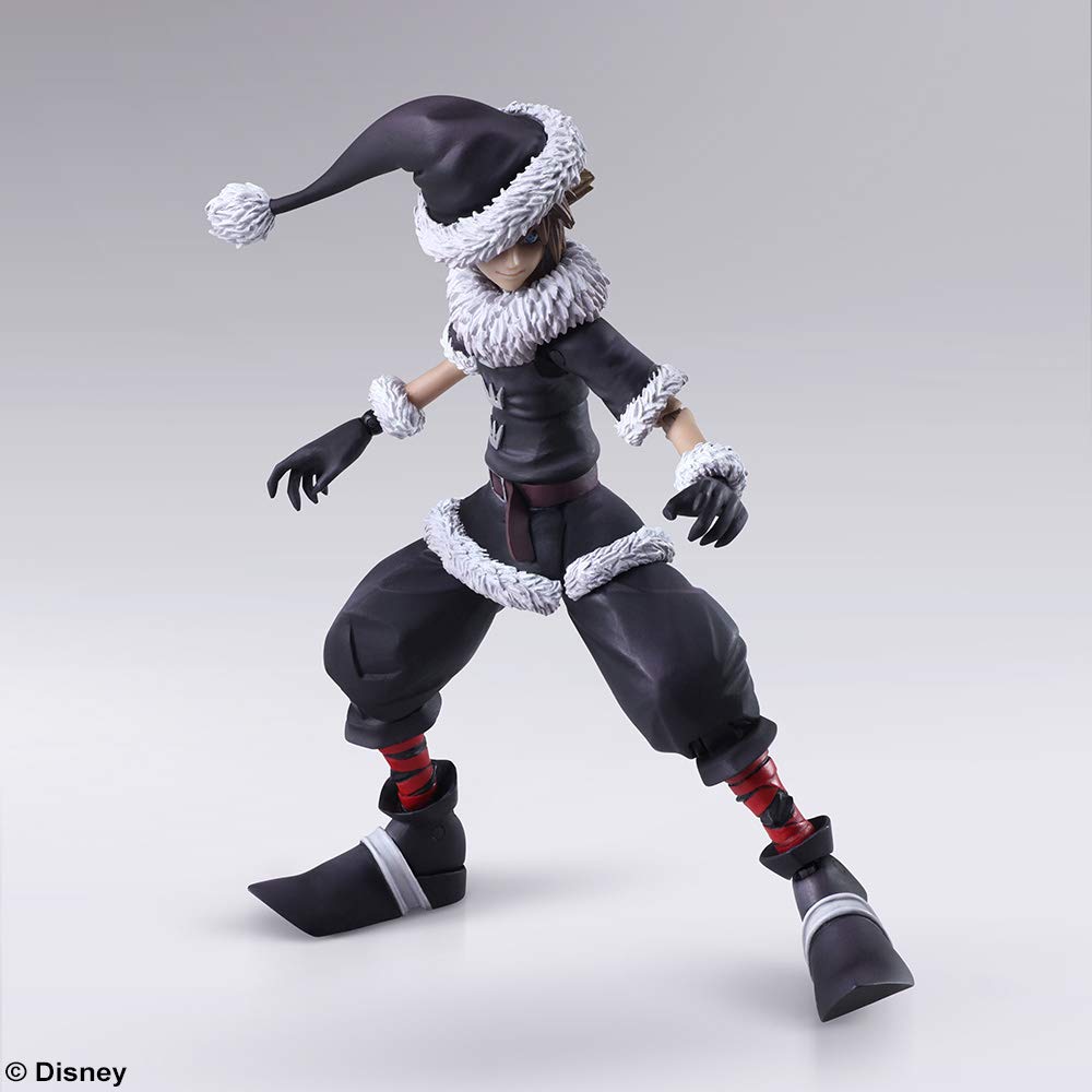 Square Enix Kingdom Hearts II Bring Arts Sora Christmas Town Ver. PVC Figure- Japan Figure Store - #1 Bring To You The Best Japanese Goods
