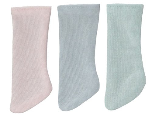 Kinoko Planet High Socks B Set Pink/Sax/Mint Green Kikipop! Series Kpt007-Asb Doll Clothes- Japan Figure Store - #1 Bring To You The Best Japanese Goods