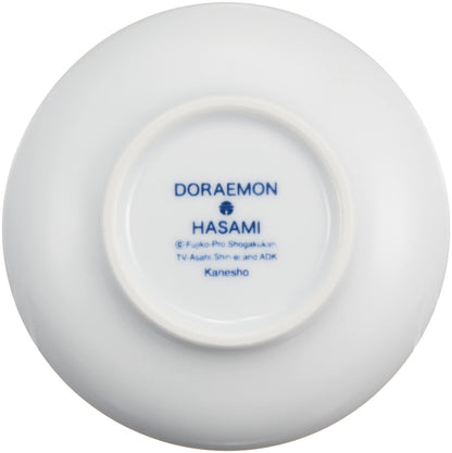 Kinsho Pottery Doraemon Plate 10cm Takecopter 009177 White- Japan Figure Store - #1 Bring To You The Best Japanese Goods