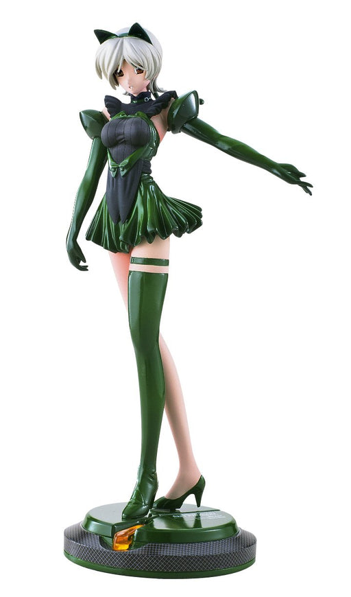 Kirasaki Aya Bome Kaiyodo Green Finished Figure - Japan- Japan Figure Store - #1 Bring To You The Best Japanese Goods