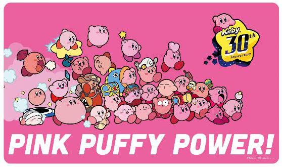 ENSKY Kirby 30Th Character Rubber Mat Main P- Japan Figure Store - #1 Bring To You The Best Japanese Goods