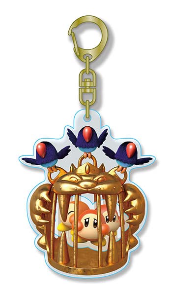 Keychain Waddle Dees In Cage Kirby And The Forgotten Land- Japan Figure Store - #1 Bring To You The Best Japanese Goods