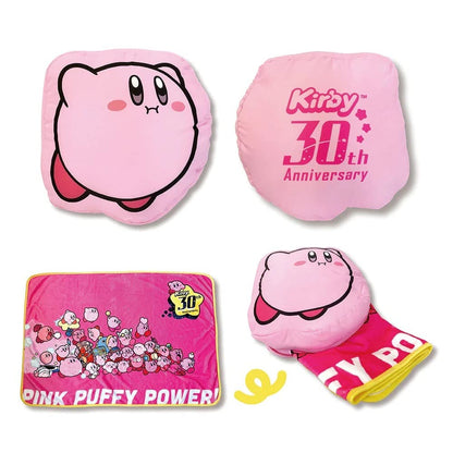Cushion Blanket 30Th Anniversary Kirby Café- Japan Figure Store - #1 Bring To You The Best Japanese Goods