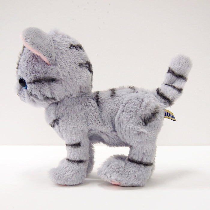 SUNLEMON Plush Doll Kitten American Shorthair Gray Size S Tjn- Japan Figure Store - #1 Bring To You The Best Japanese Goods