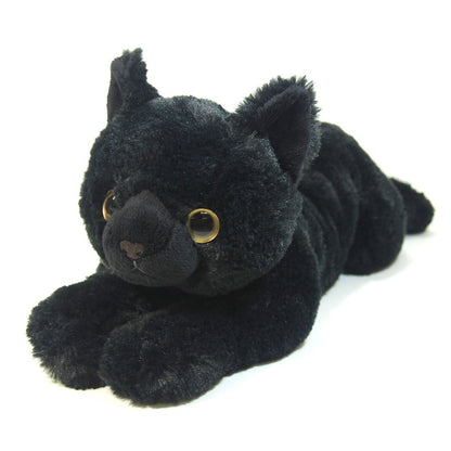 SUNLEMON Plush Doll Hiza Neko Black Size M Tjn- Japan Figure Store - #1 Bring To You The Best Japanese Goods