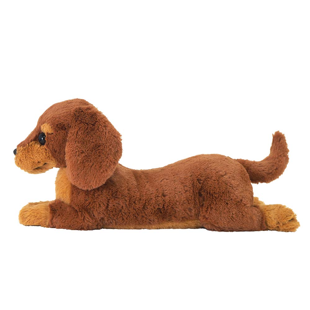 SUNLEMON Plush Doll Hiza Wanko Miniature Dachshund Red Brown- Japan Figure Store - #1 Bring To You The Best Japanese Goods