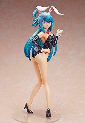 Konosuba Aqua: Bare Leg Bunny Ver. 1/4 Scale Figure- Japan Figure Store - #1 Bring To You The Best Japanese Goods
