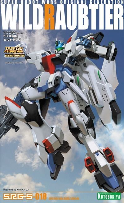 Kotobukiya 1/144 Super Robot Wars Og Srg-s 018 Ptx-006l Wildraubtier Model Kit - Japan Figure