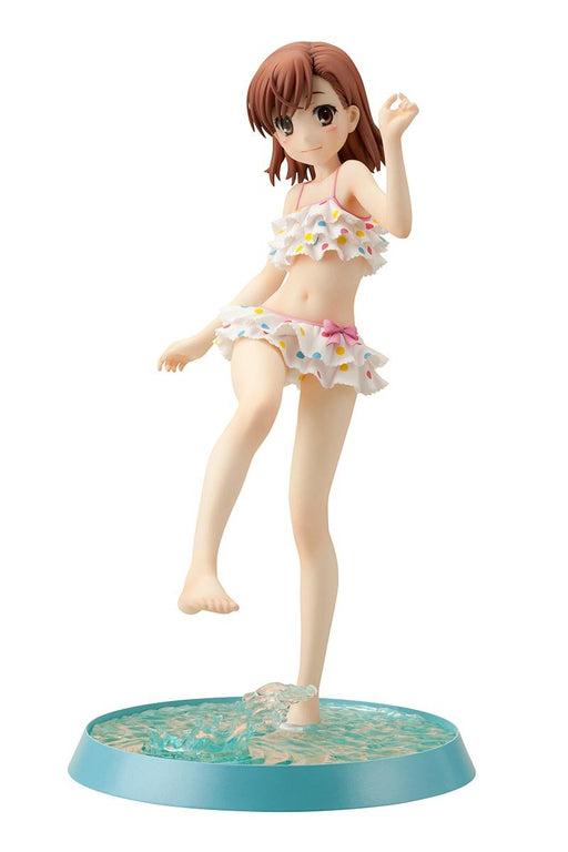 Kotobukiya Japan Railgun Mikoto Misaka Beach Side 1/7 Pvc Figure- Japan Figure Store - #1 Bring To You The Best Japanese Goods