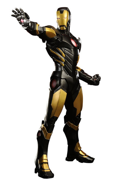 KOTOBUKIYA Mk158 Artfx Iron Man Black X Gold Pvc Figure 1/10 Scale- Japan Figure Store - #1 Bring To You The Best Japanese Goods
