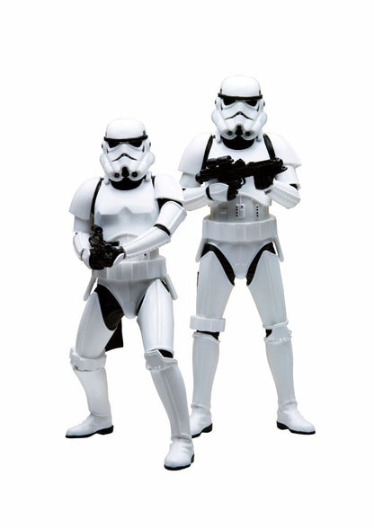 Kotobukiya Artfx+ Star Wars Stormtrooper Build Pack 1/10 Pvc Figure Model Kit - Japan Figure