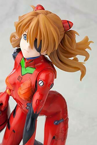 Kotobukiya Asuka Langley Shikinami :q -plug Suit Test- :re 1/6 Scale Figure- Japan Figure Store - #1 Bring To You The Best Japanese Goods