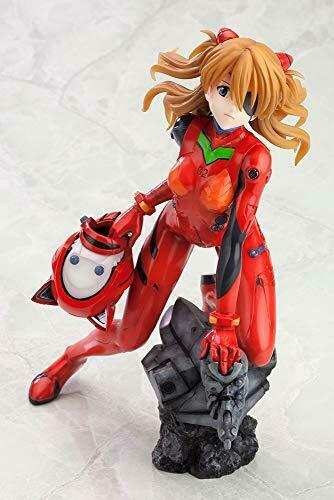 Kotobukiya Asuka Langley Shikinami :q -plug Suit Test- :re 1/6 Scale Figure- Japan Figure Store - #1 Bring To You The Best Japanese Goods