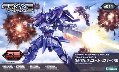 Kotobukiya Frame Arms #011 Sa-17s Rapier Zephyr:re 1/100 Model Kit - Japan Figure