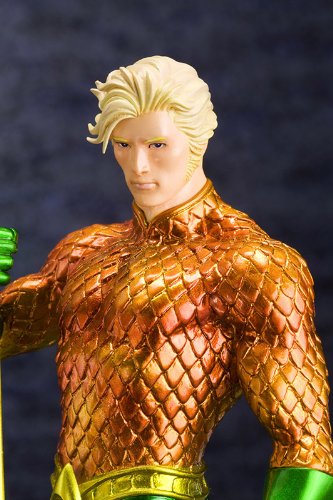 Kotobukiya Justice League Artfx+ Aquaman New52 Japan 1/10 Pvc Figure- Japan Figure Store - #1 Bring To You The Best Japanese Goods