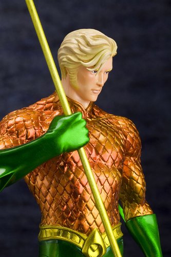 Kotobukiya Justice League Artfx+ Aquaman New52 Japan 1/10 Pvc Figure- Japan Figure Store - #1 Bring To You The Best Japanese Goods