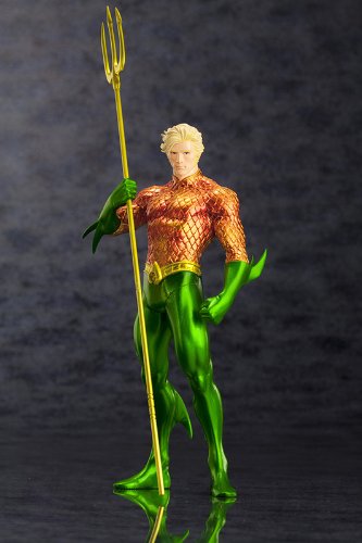 Kotobukiya Justice League Artfx+ Aquaman New52 Japan 1/10 Pvc Figure- Japan Figure Store - #1 Bring To You The Best Japanese Goods