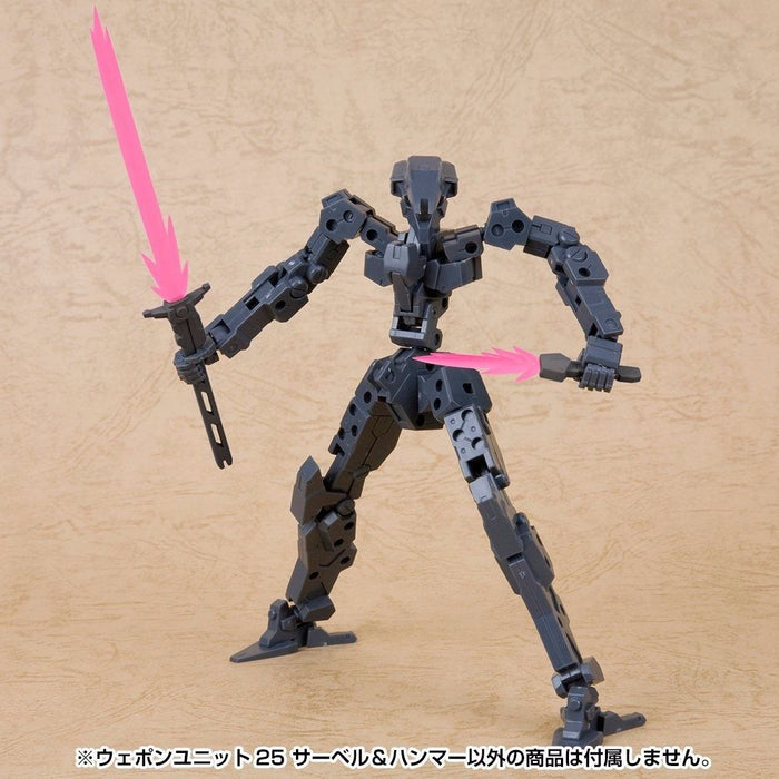 Kotobukiya M.s.g Weapon Unit Mw-25 Saber & Hammer Model Kit- Japan Figure Store - #1 Bring To You The Best Japanese Goods