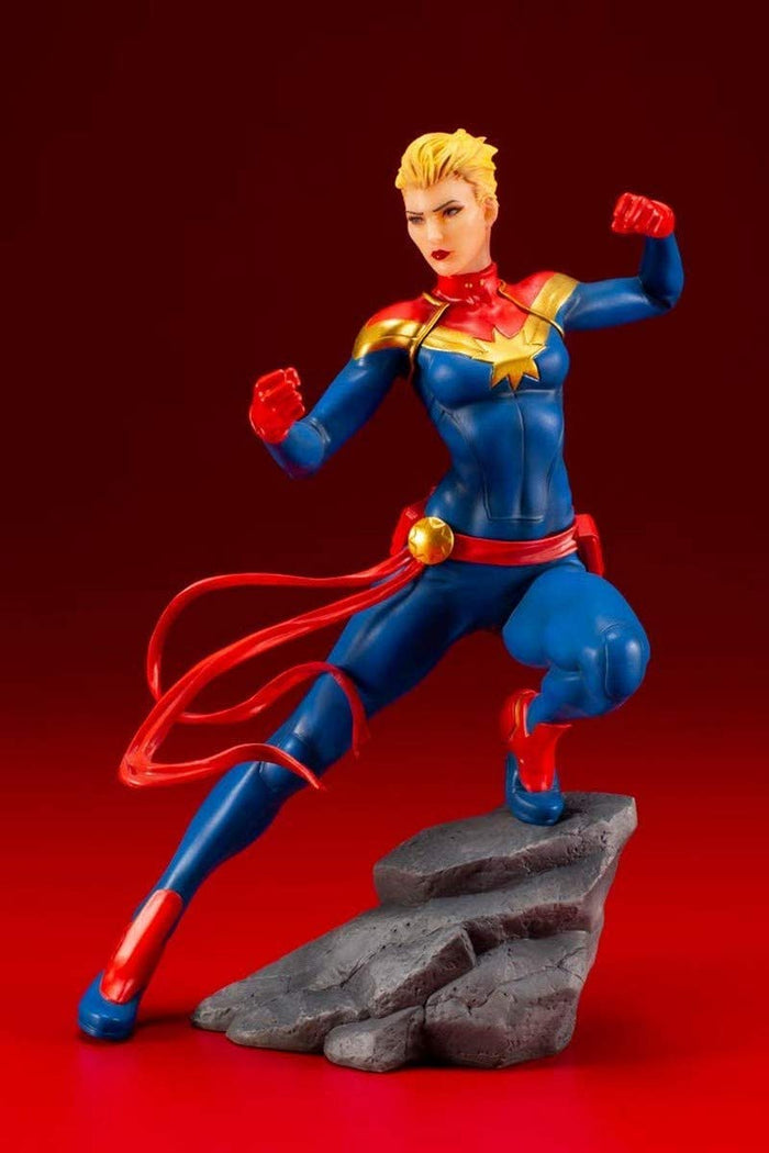 Kotobukiya Marvel Captain Marvel Artfx+ Collectible Figure- Japan Figure Store - #1 Bring To You The Best Japanese Goods