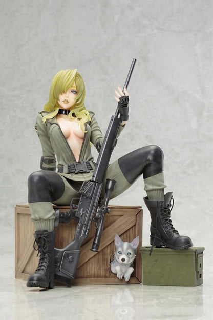 KOTOBUKIYA Sv147 Metal Gear Solid Bishoujo Sniper Wolf Pvc Figure 1/7 Scale- Japan Figure Store - #1 Bring To You The Best Japanese Goods
