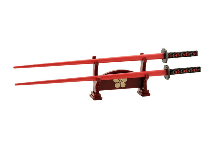 Kotobukiya Samurai Chopsticks with Maeda Sword Stand - Japanese Style- Japan Figure Store - #1 Bring To You The Best Japanese Goods