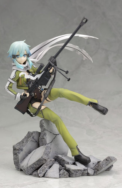 Kotobukiya Japan Sword Art Online Ii Sinon 1/8 Scale Pvc Figure- Japan Figure Store - #1 Bring To You The Best Japanese Goods