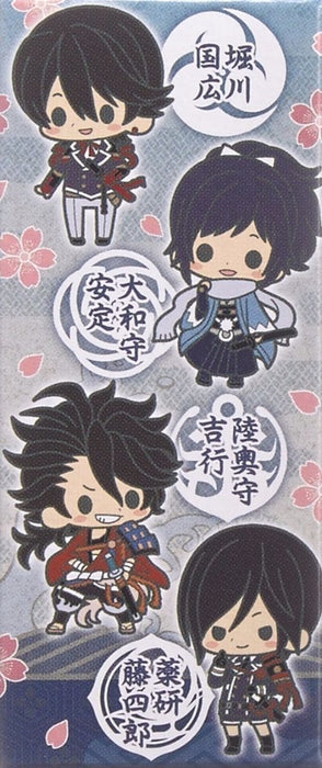Kotobukiya Touken Ranbu 1st Squad Rubber Strap Collection 8 Pcs Box Set- Japan Figure Store - #1 Bring To You The Best Japanese Goods