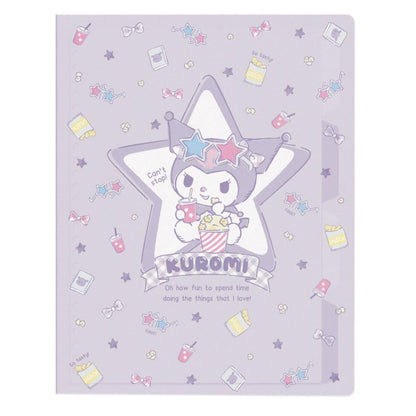M-Plan Kuromi B5 26-Hole Binder Japan Sanrio New Semester Stationery Character Goods- Japan Figure Store - #1 Bring To You The Best Japanese Goods