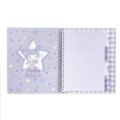 M-Plan Kuromi B5 26-Hole Binder Japan Sanrio New Semester Stationery Character Goods- Japan Figure Store - #1 Bring To You The Best Japanese Goods