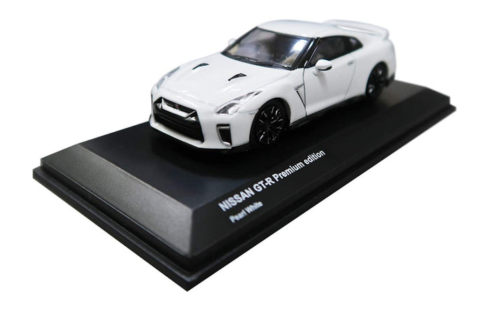 Kyosho 1/64 Nissan GT-R White Limited- Japan Figure Store - #1 Bring To You The Best Japanese Goods