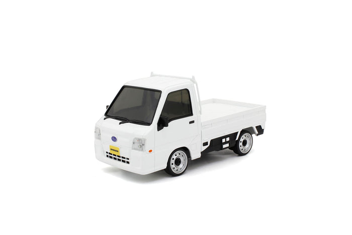 Kyosho Egg 1/28 Rc Light Truck Subaru Sambar 6th Gen White 66607- Japan Figure Store - #1 Bring To You The Best Japanese Goods