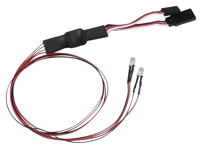 Kyosho Φ5 LED Light Unit 2 Lights L400 Clear 97054-2B- Japan Figure Store - #1 Bring To You The Best Japanese Goods