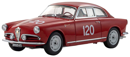 Kyosho 1/18 Alfa Romeo Giulietta SV Mille Miglia 1956#120- Japan Figure Store - #1 Bring To You The Best Japanese Goods