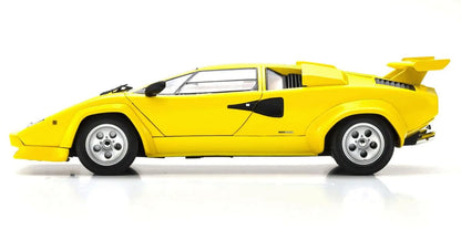 Kyosho 1/18 Lamborghini Countach Lp5000 Yellow- Japan Figure Store - #1 Bring To You The Best Japanese Goods