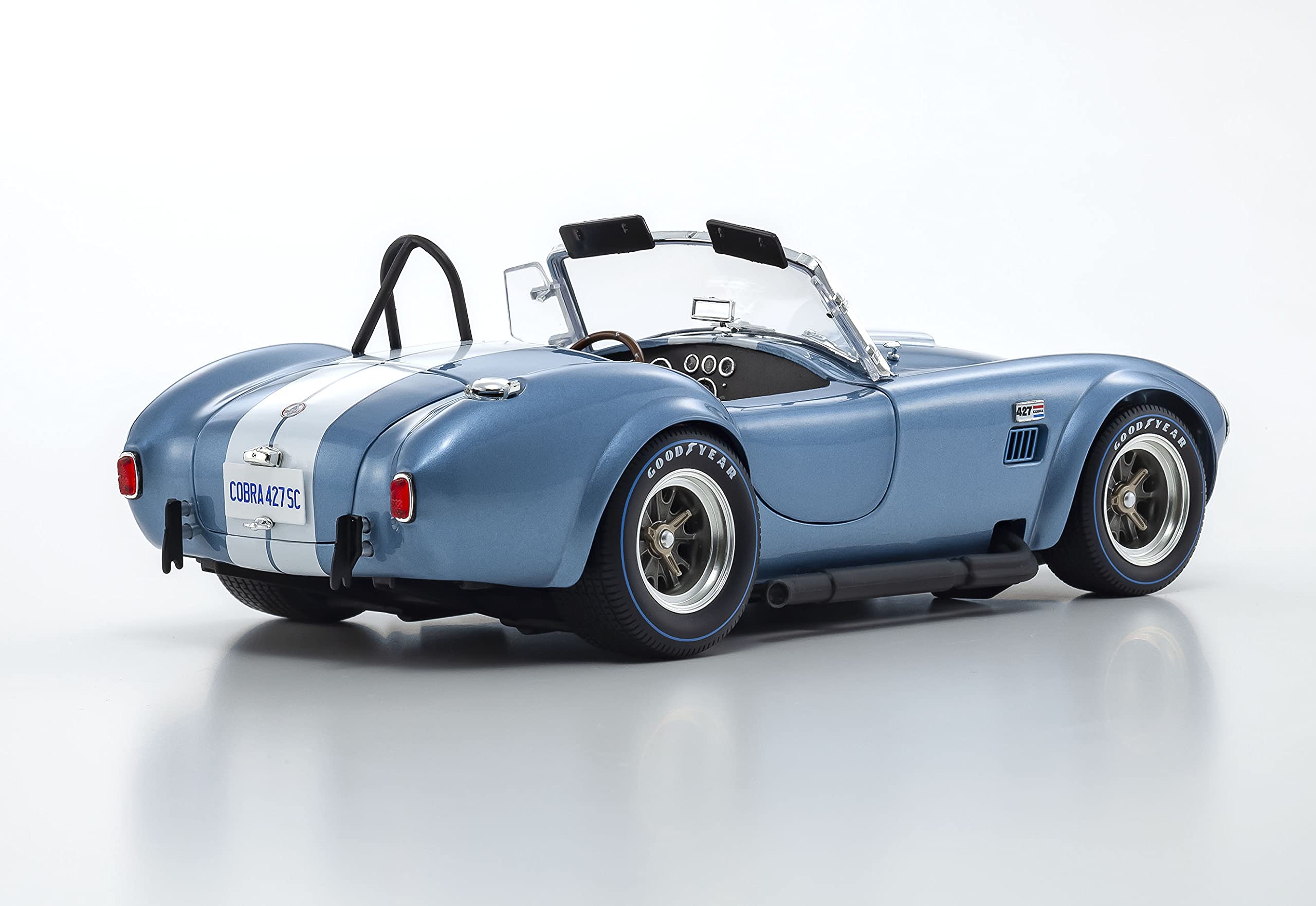 Kyosho 1/18 Shelby Cobra 427 S/C Sapphire Blue- Japan Figure Store - #1 Bring To You The Best Japanese Goods