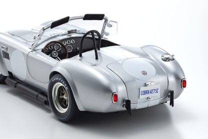 Kyosho Shelby Cobra 427 S/C 1/18 Silver Ks08047S- Japan Figure Store - #1 Bring To You The Best Japanese Goods