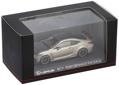 Kyosho 1/43 Lexus RC F Sonic Titanium RH Finished- Japan Figure Store - #1 Bring To You The Best Japanese Goods