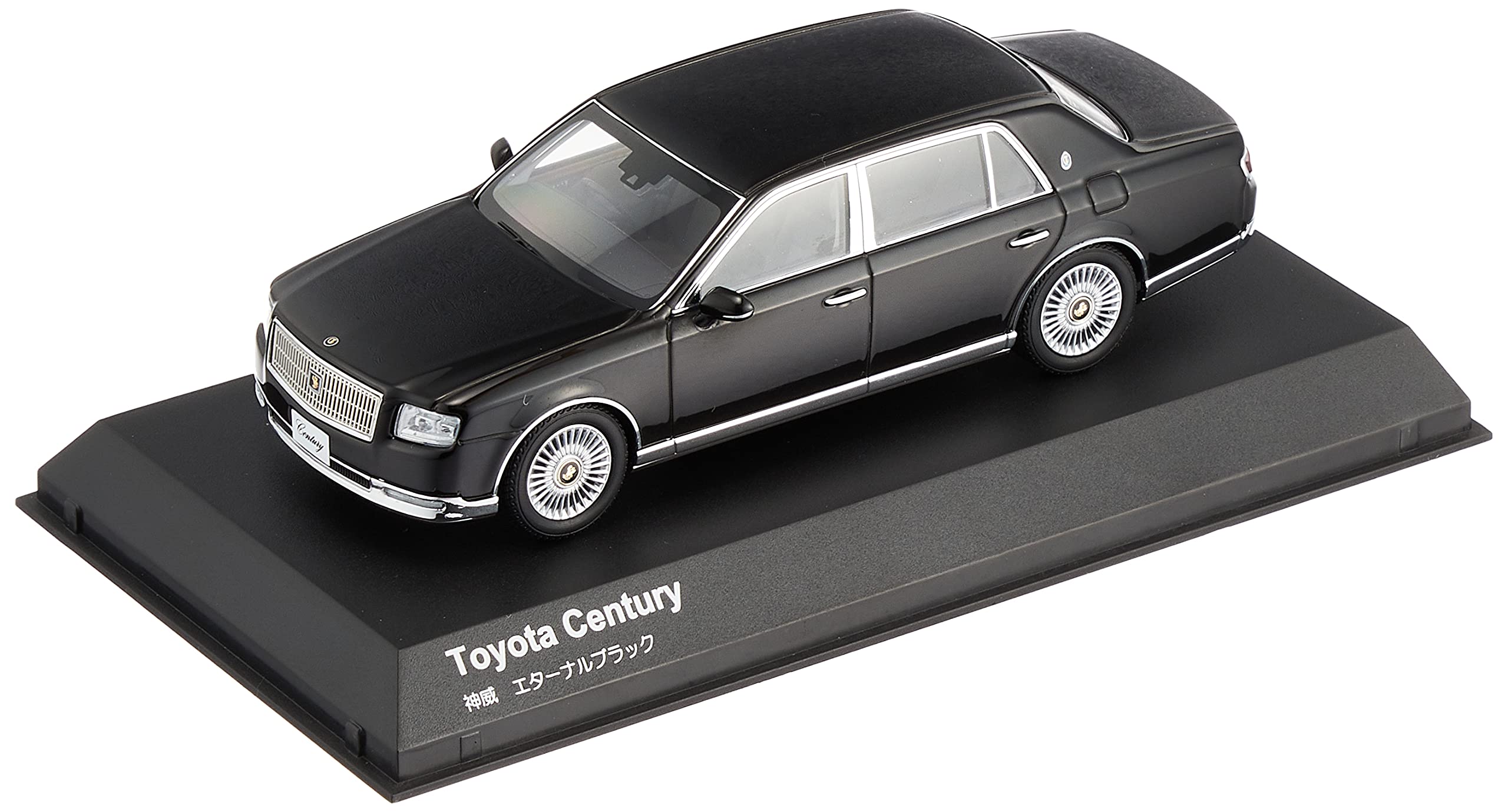 Kyosho Original 1/43 Toyota Century Kamii / Eternal Black Scale Cars Made In Japan- Japan Figure Store - #1 Bring To You The Best Japanese Goods