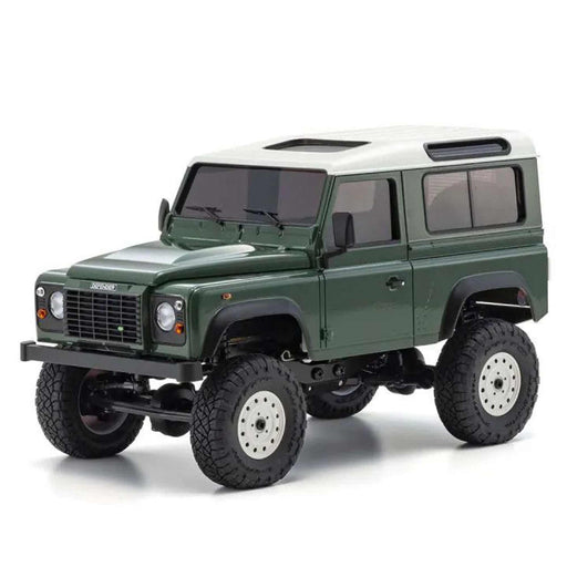 Kyosho Mini-Z 4x4 Readyset Land Rover Defender 90 Coniston Green 32529Gr- Japan Figure Store - #1 Bring To You The Best Japanese Goods