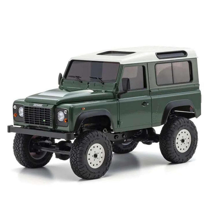 Kyosho Mini-Z 4x4 Readyset Land Rover Defender 90 Coniston Green 32529Gr- Japan Figure Store - #1 Bring To You The Best Japanese Goods